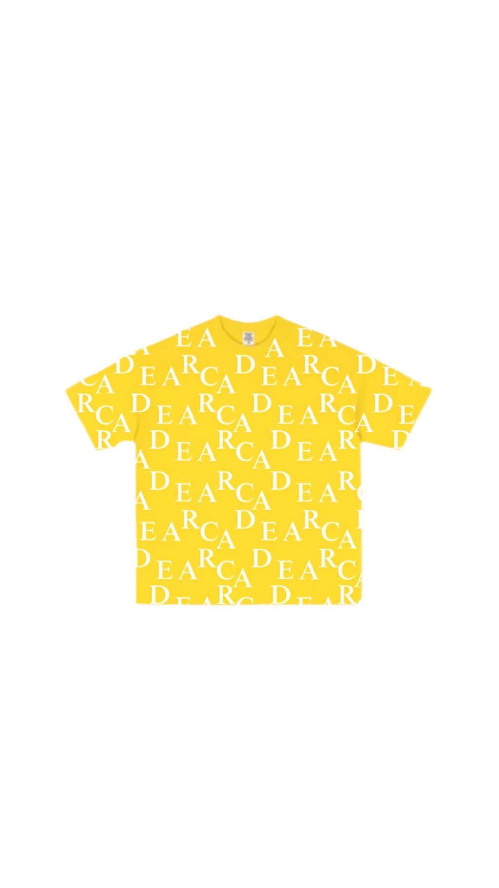 Arcade letters shirt
