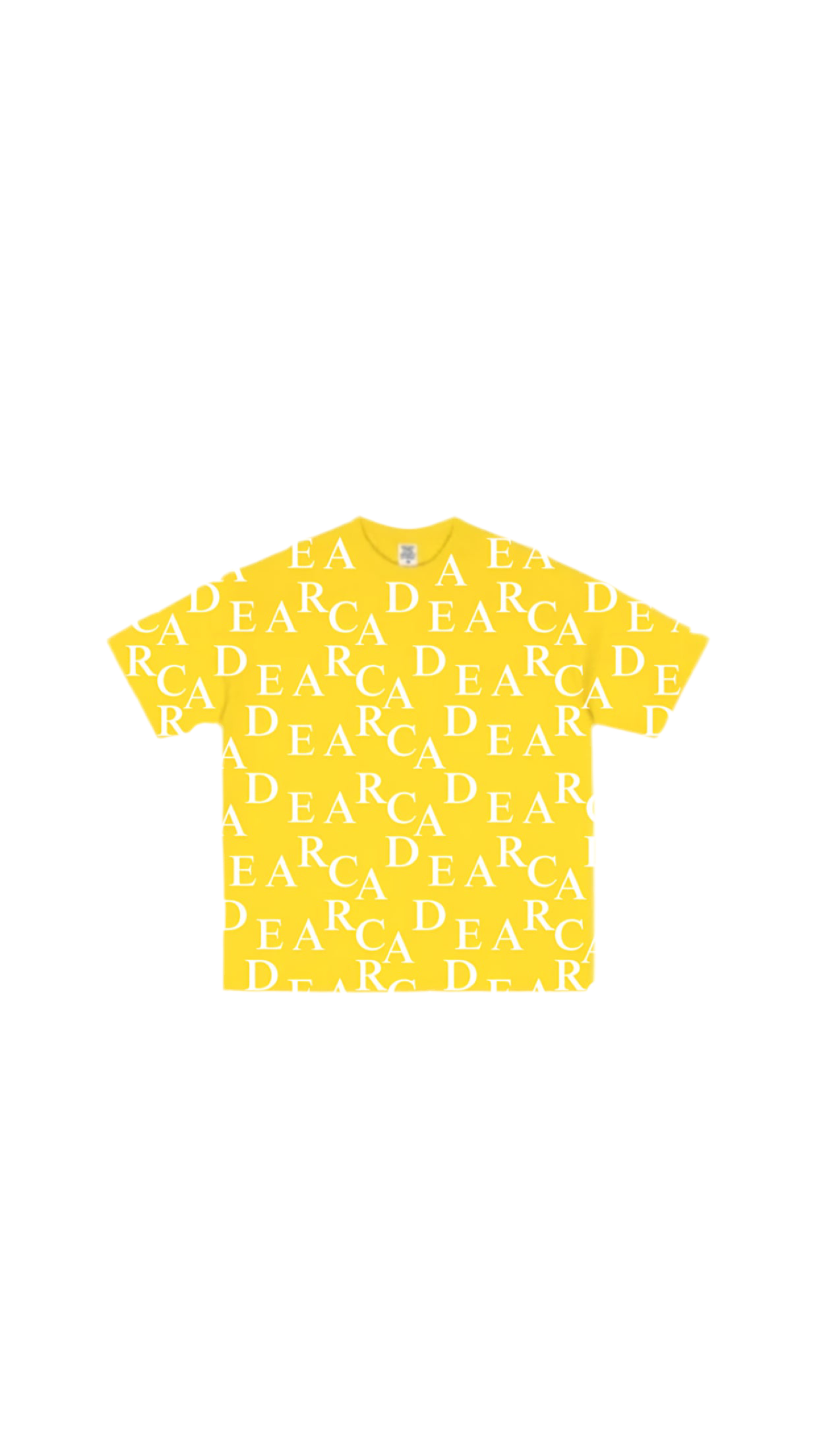 Arcade letters shirt