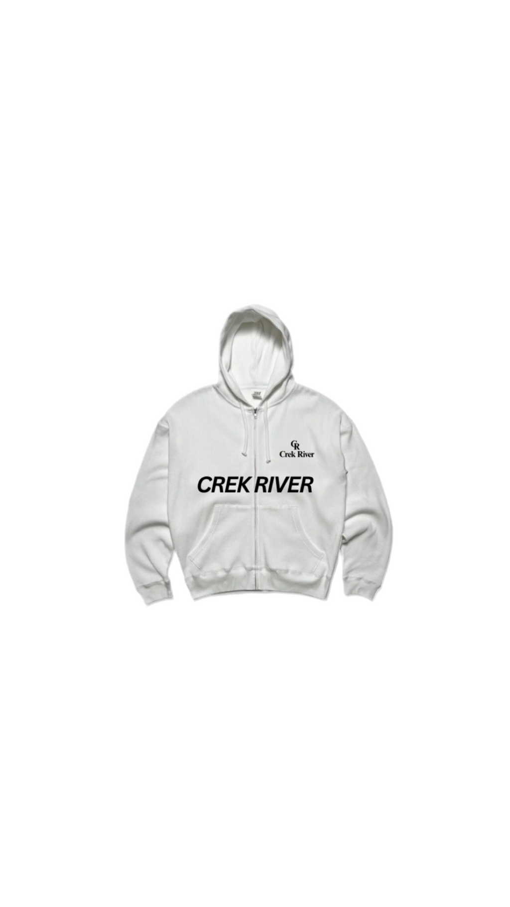 Crek River Zip ups Many Logos