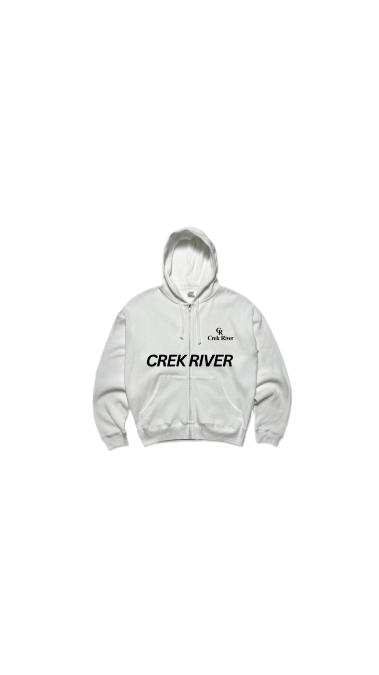 Crek River Zip ups Many Logos